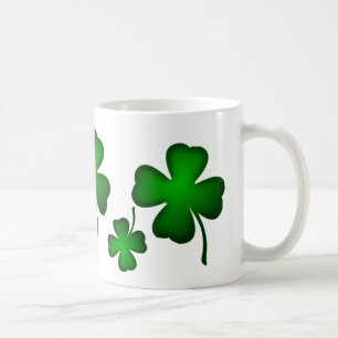 Caneca De Café Lucky Four Folha Clover