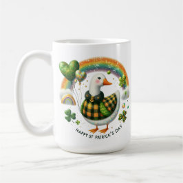 Caneca De Café Lucky Little Duck- St. Patrick’s Day