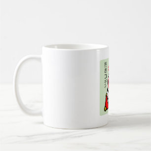 Caneca De Café Lucky Lovebird Cody - Maneki Cody