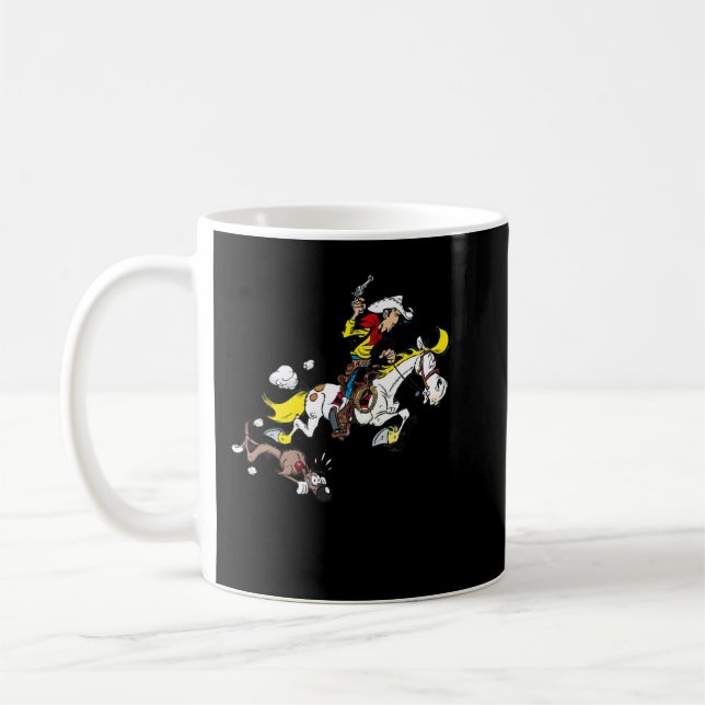 Caneca De Café Lucky Luke Classic (Esquerda)