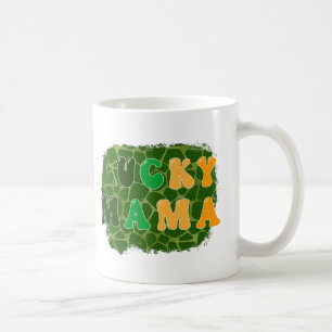 Caneca De Café Lucky Mama Sublimation