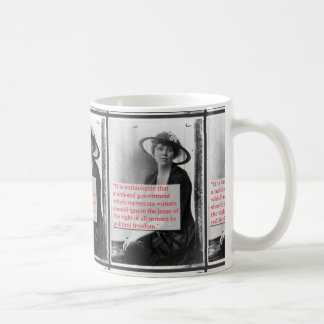 Caneca De Café Lucy queima o Suffragist