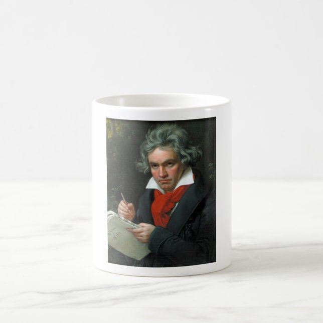 Caneca De Café Ludwig van Beethoven (Centro)