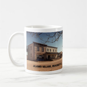Caneca De Café Lugar do filme da vila de Alamo