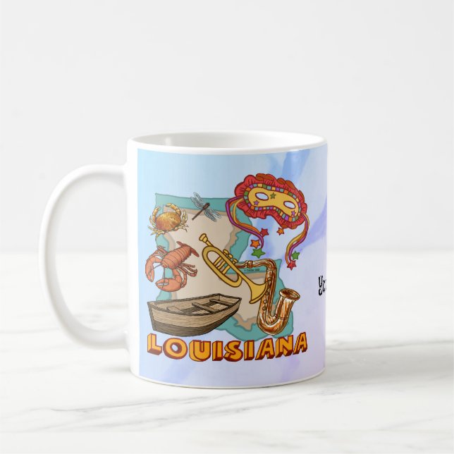 Caneca De Café Luisiana (Esquerda)