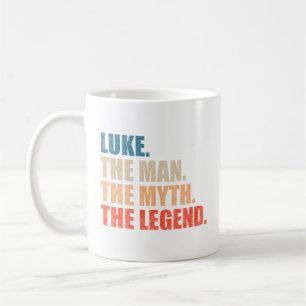 Caneca De Café Luke O Homem O Mito A Lenda