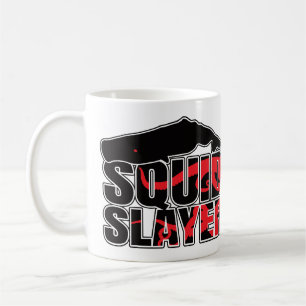 Caneca De Café Lula Gigante de Baleia Sperm - Sobrecarga de Cetác