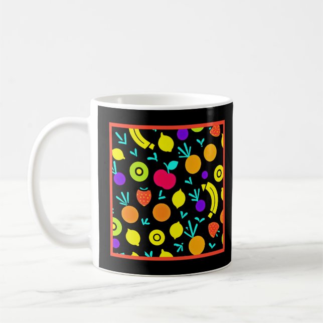 Caneca De Café Luminous Fruta Fiesta (Esquerda)