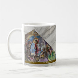 Caneca De Café Luminous Rosary  Mysteries #1: Baptism of Jesus