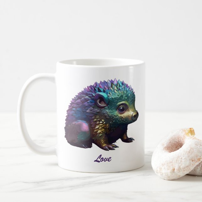 Caneca De Café Lumos, o Cachorro (Com Donut)