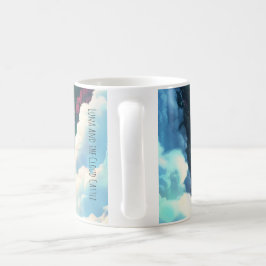 Caneca De Café Luna e o Castelo da Nuvem - Mug Encantado