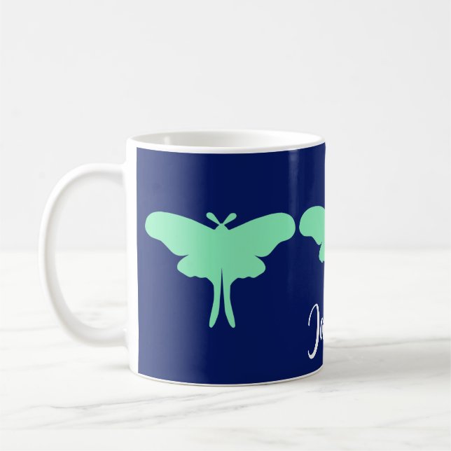 Caneca De Café Luna Moth (Esquerda)