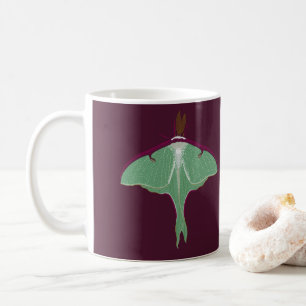 Caneca De Café Luna Moth