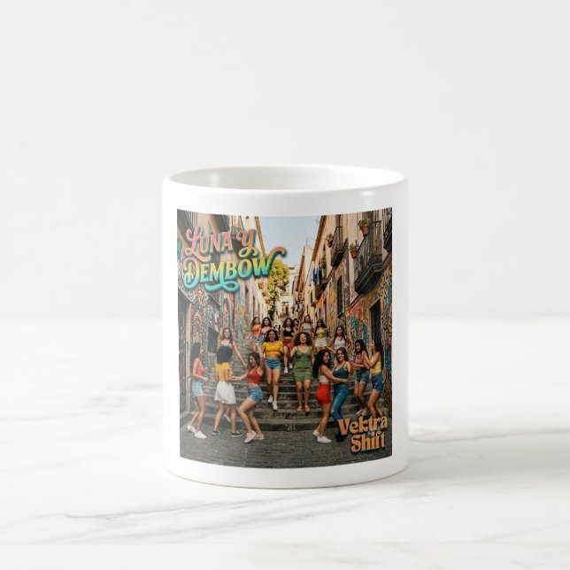 Caneca De Café Luna y Dembow Vektra Shift (Centro)