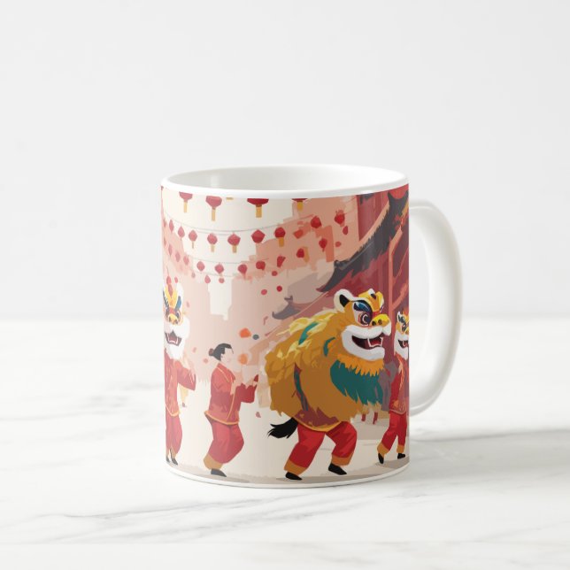 Caneca De Café Lunar Parade Mug (Frente Esquerda)