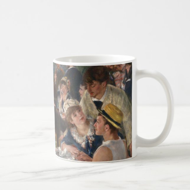 Caneca De Café Luncheon do Partido Barco - Auguste Renoir (Direita)