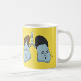 Caneca De Café Lungs Love