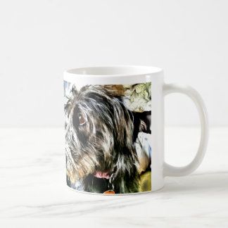 Caneca De Café Lurcher cinzento bonito