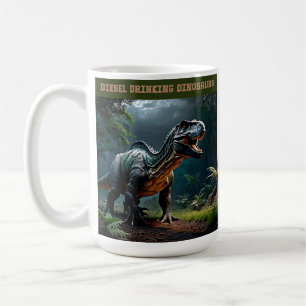 Caneca De Café Lurking Albertosaurus
