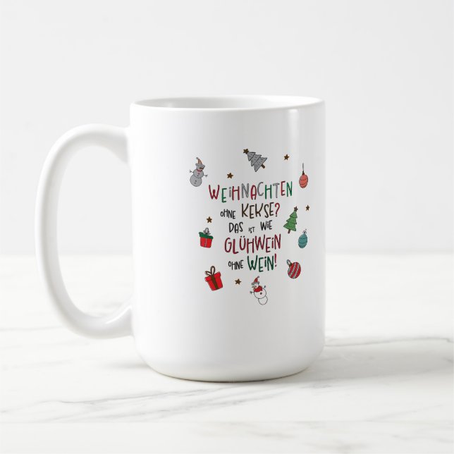 Caneca De Café  Lustige Weihnachtstasse (Esquerda)