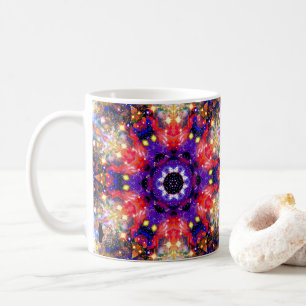 Caneca De Café Lustrous Stellar Kaleid