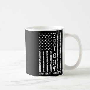 Caneca De Café Luta contra a consciência dos Canceres do cérebro