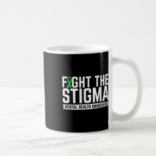 Caneca De Café Luta contra a saúde mental stigma Sensibilização p