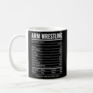 Caneca De Café Luta de Braço Inspirada no Arm Wrestler Relacionad