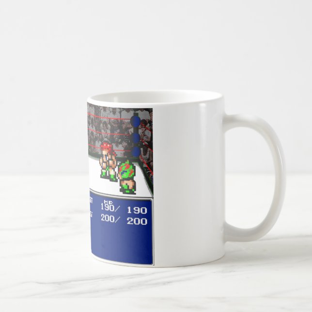 Caneca De Café luta do RPG de 16 bocados (Direita)
