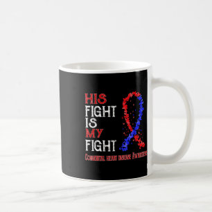 Caneca De Café Luta É Minha Luta Contra A Doença Cardíaca Congêni