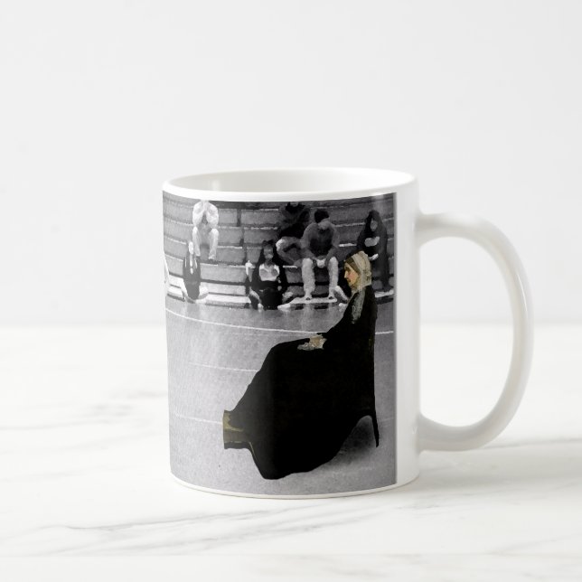 Caneca De Café Luta Livre Engraçada (Direita)