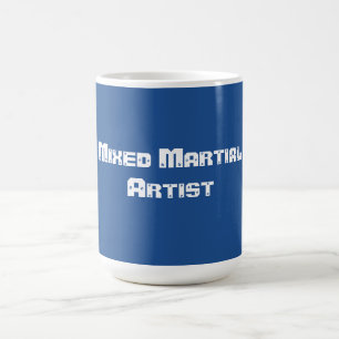 Caneca De Café Lutador de Artes Marciais Mistas