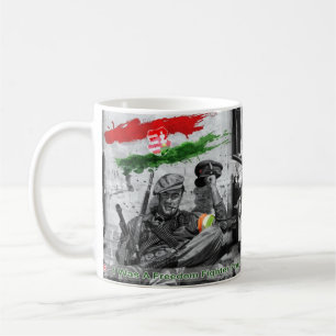 Caneca De Café Lutador húngaro 1956% pipe% Szabadságharcos da