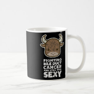 Caneca De Café Lutando contra o Cancer dos Dutos Biliares Ainda E
