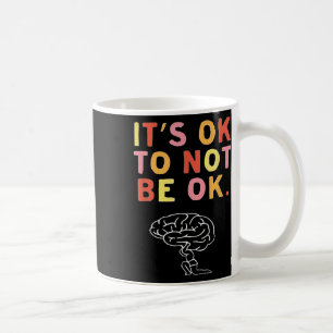 Caneca De Café Lutar Contra A Consciência Mental Dos Girassóis