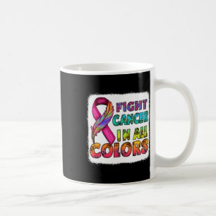Caneca De Café Lutar Contra O Cancer Em Toda A Ribeira Do Cancer