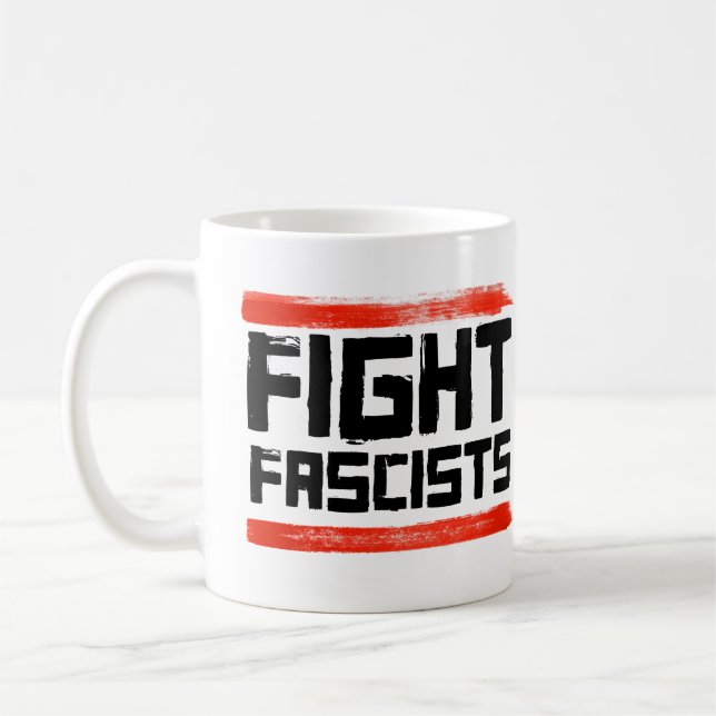 CANECA DE CAFÉ LUTAR CONTRA OS FASCISTAS (Esquerda)