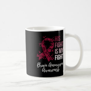 Caneca De Café Lutar É Minha Luta Contra O Aneurismo Cerebral Sen