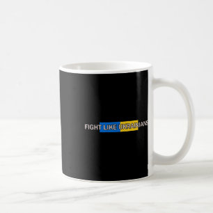 Caneca De Café Lute Como Ucranianos - Presidente Ucraniano Zelens