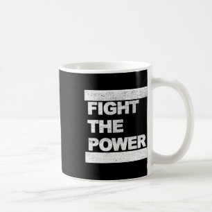 Caneca De Café Lute Contra A Resistência Dos Designs Com Dificuld
