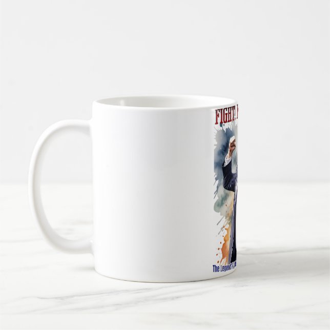 Caneca De Café Lute! Lute! Lute! Legenda de trunfo (Esquerda)