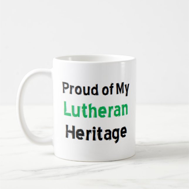Caneca De Café lutheran heritage (Esquerda)