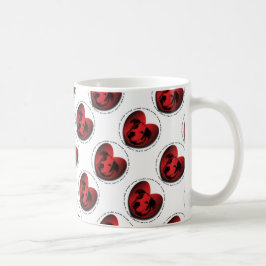 Caneca De Café Luv-A-Bull American Bulldog Pit Bull Heart