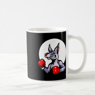 Caneca De Café Luvas de Boxe Canguru Kickboxing Luta Esporte Mma