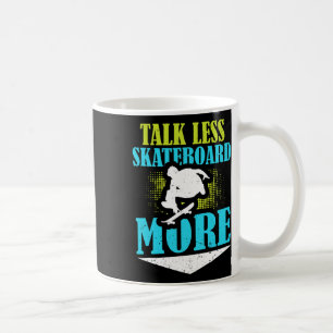 Caneca De Café Luvas de Skate Falam Menos