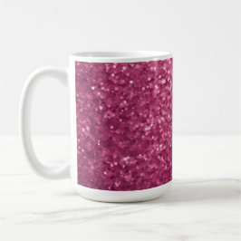 Caneca De Café Luxe Glam - Lente Rosa