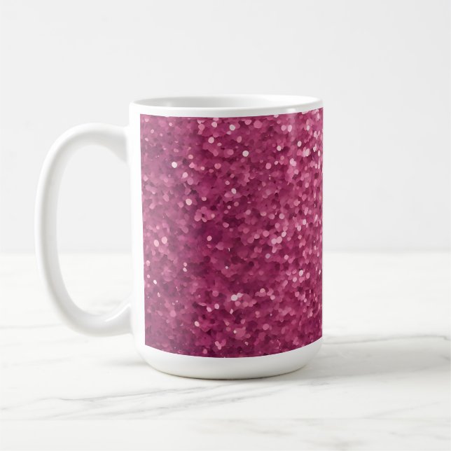 Caneca De Café Luxe Glam - Lente Rosa (Esquerda)