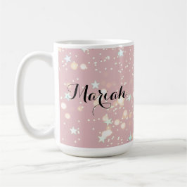 Caneca De Café Luxe modern romantinc girl