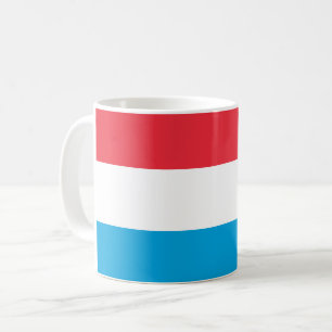 Caneca De Café Luxembourg embandeira