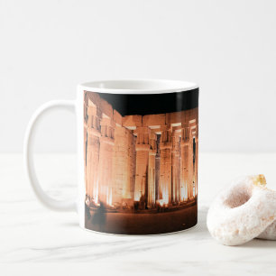 Caneca De Café Luxor, Egito, Templo de Luxor Sala de Pilares Monu